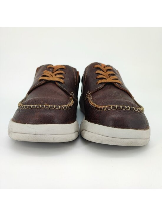 Clarks Driftway Low Men’s 10.5 US Shoes Leather Brown Oxford 261629627 main image 9